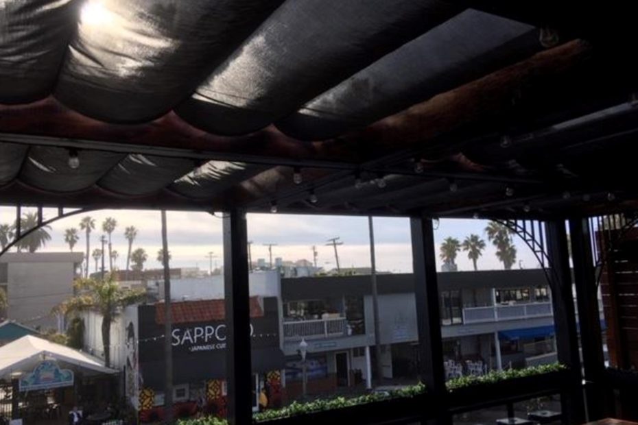 EOSD provides needed shade over The Holding Company's newly renovated patio