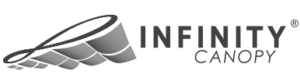 Infinity Canopy logo in grey